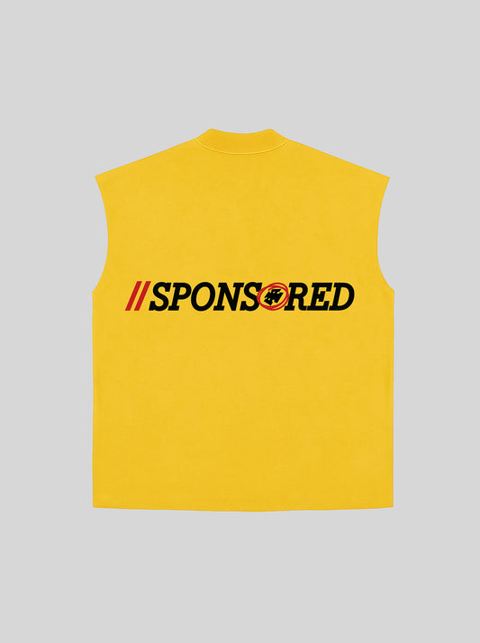 Sleeveless SPONSORED (Yellow)