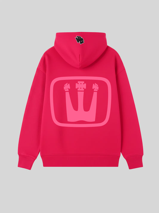 Passenger Princess Hoodie (Pink Fuchsia)