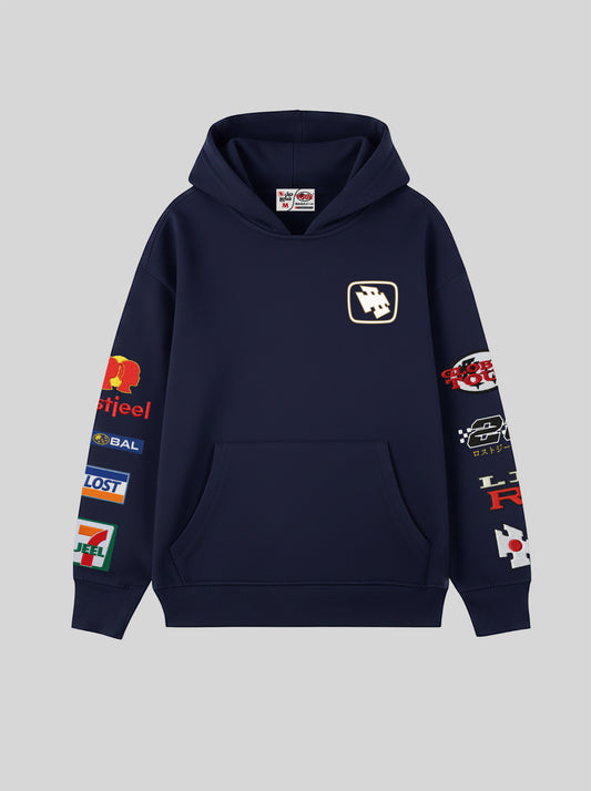 Tokyo Hoodie (Navy Blue)