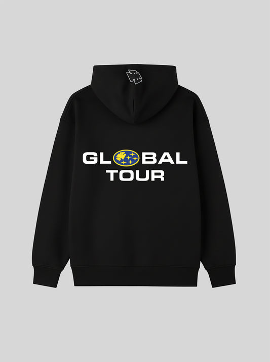 Global Tour Zip-up Hoodie (Black)