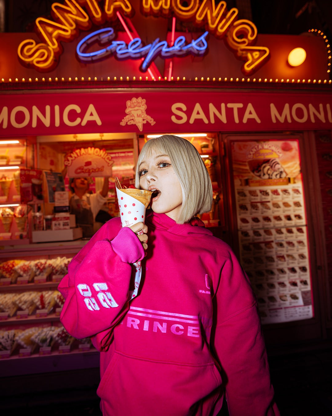 Passenger Princess Hoodie (Pink Fuchsia)