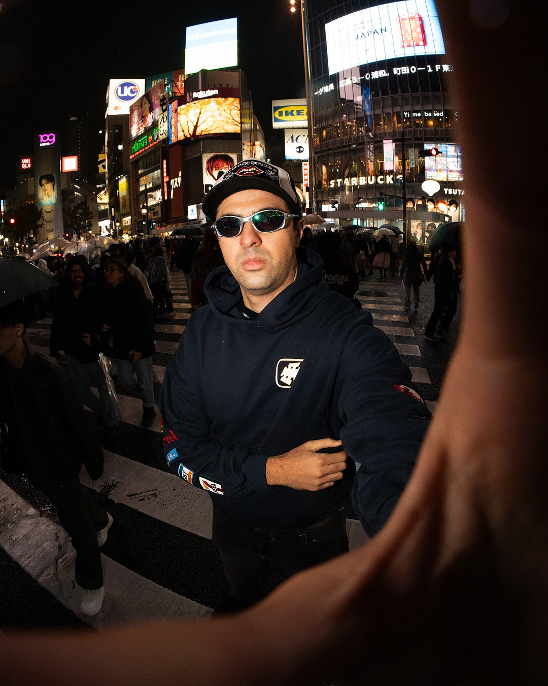 Tokyo Hoodie (Navy Blue)