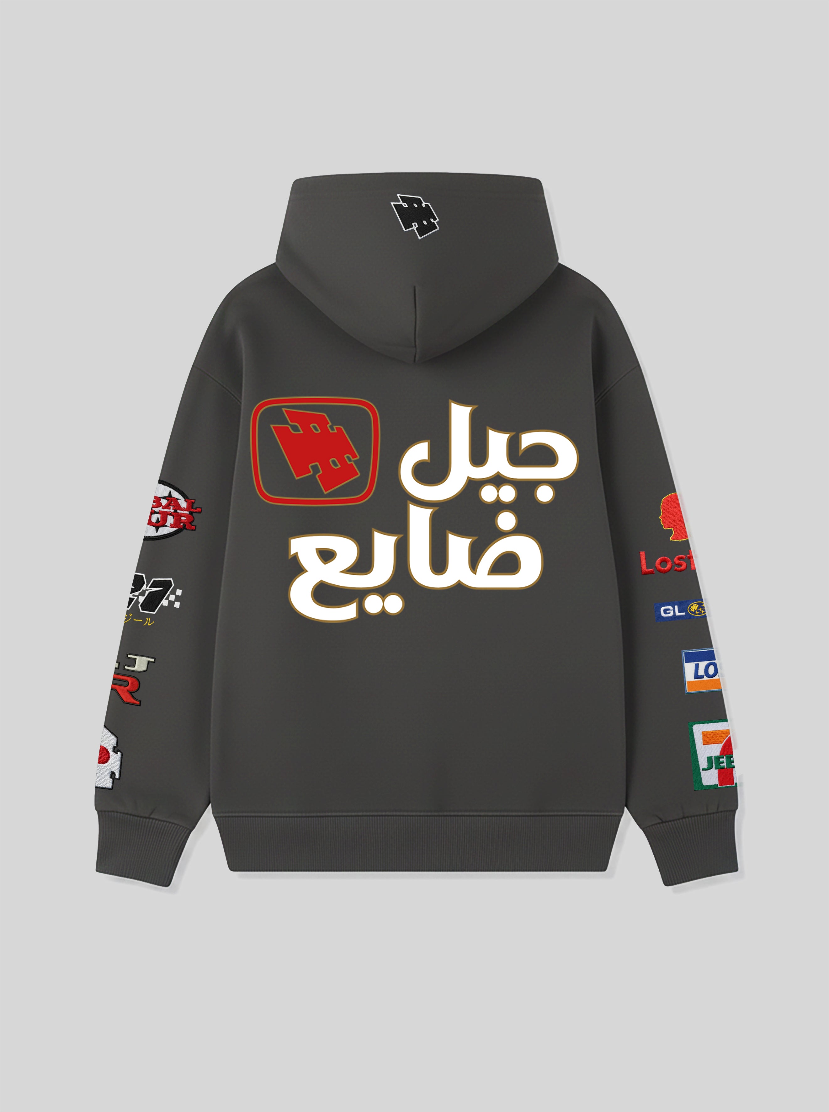 Tokyo Hoodie (Dark Grey) – Lostjeel