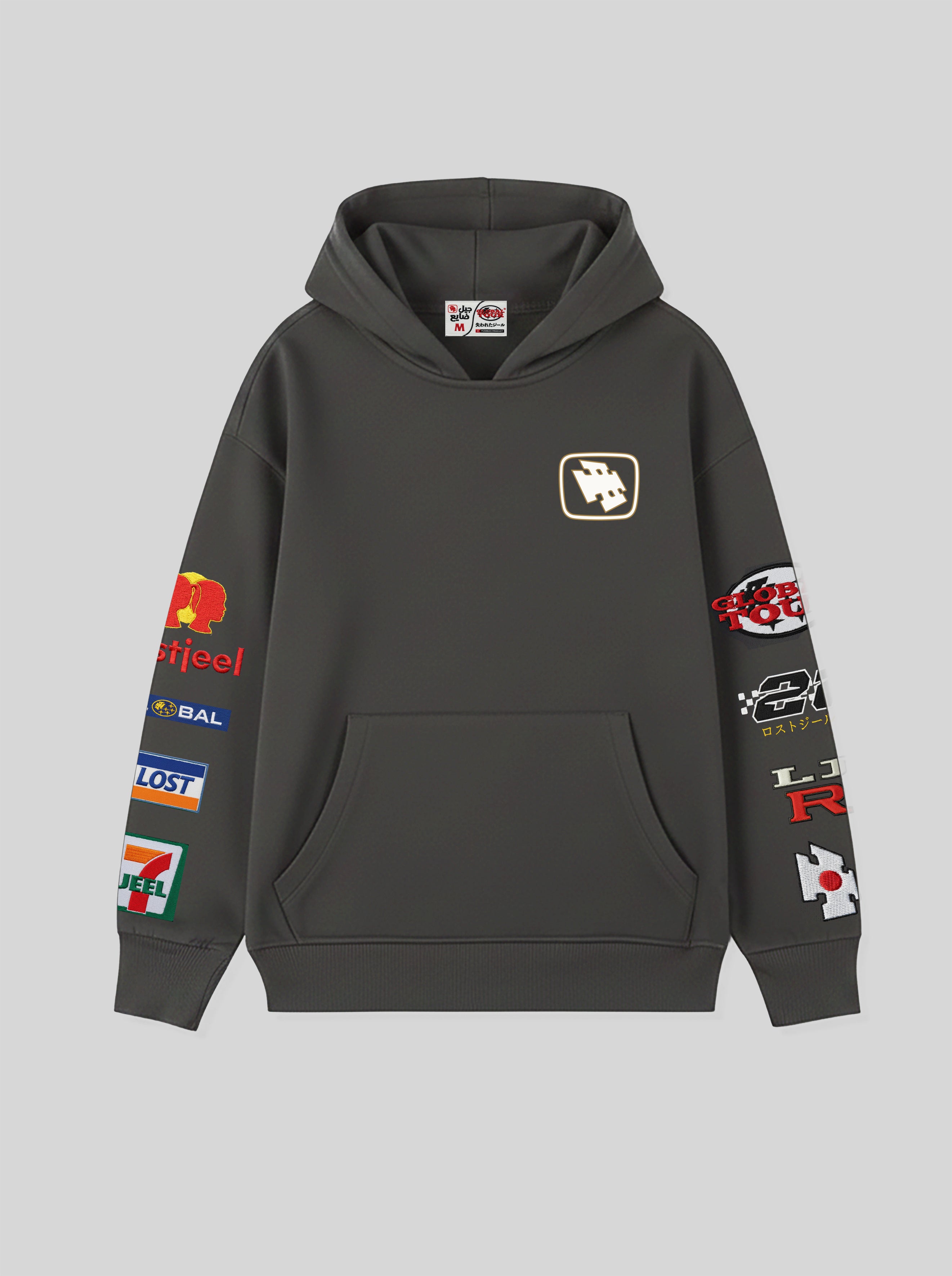 Tokyo Hoodie (Dark Grey) – Lostjeel