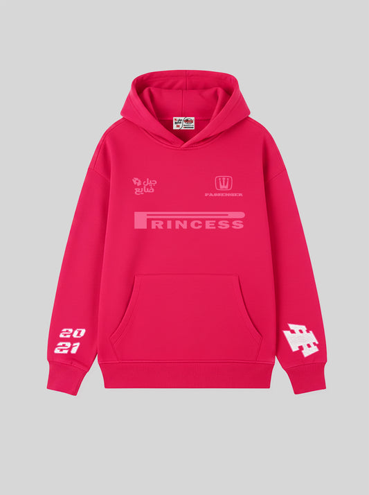 Passenger Princess Hoodie (Pink Fuchsia)