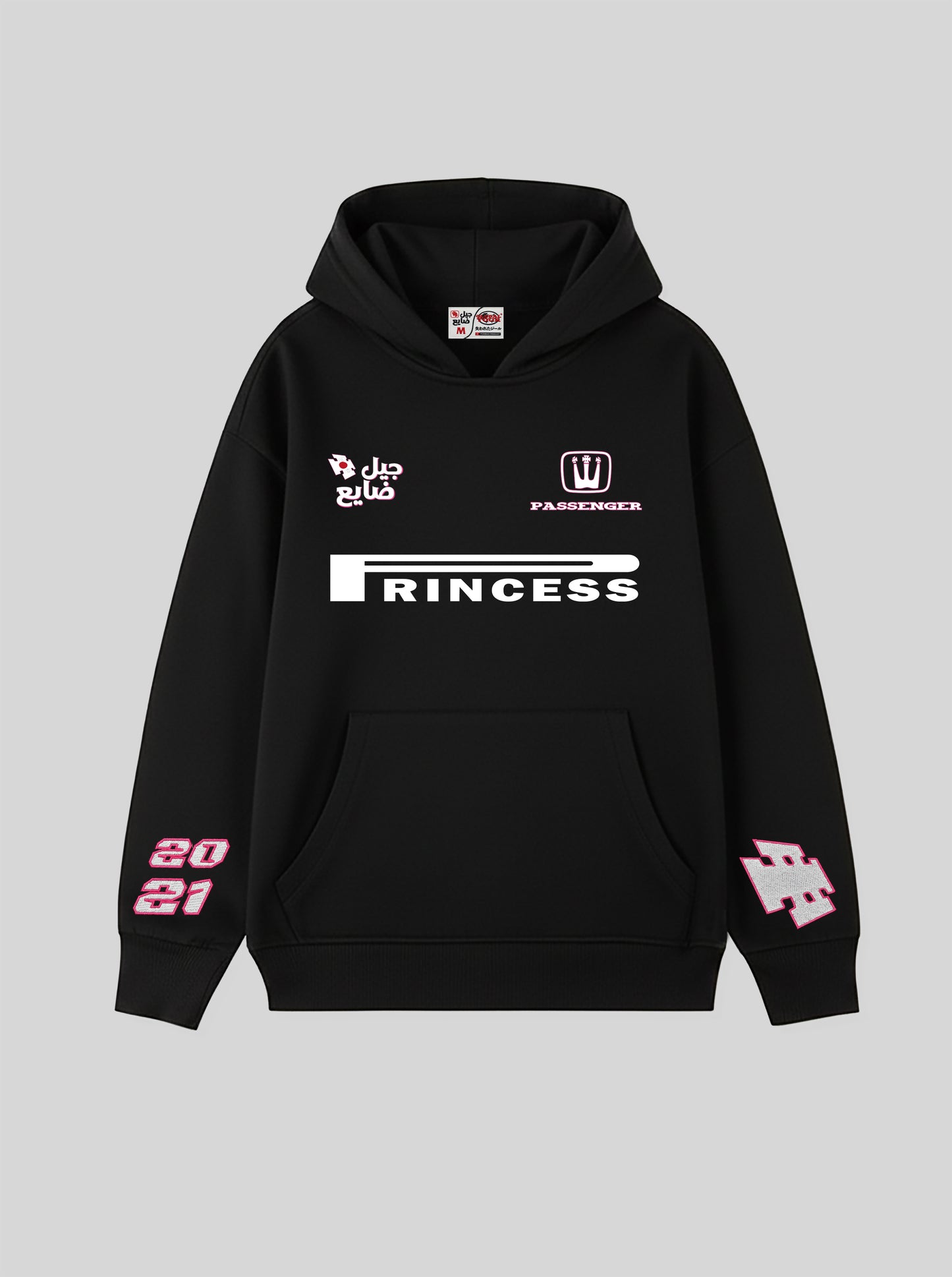 Passenger Princess Hoodie (Black)