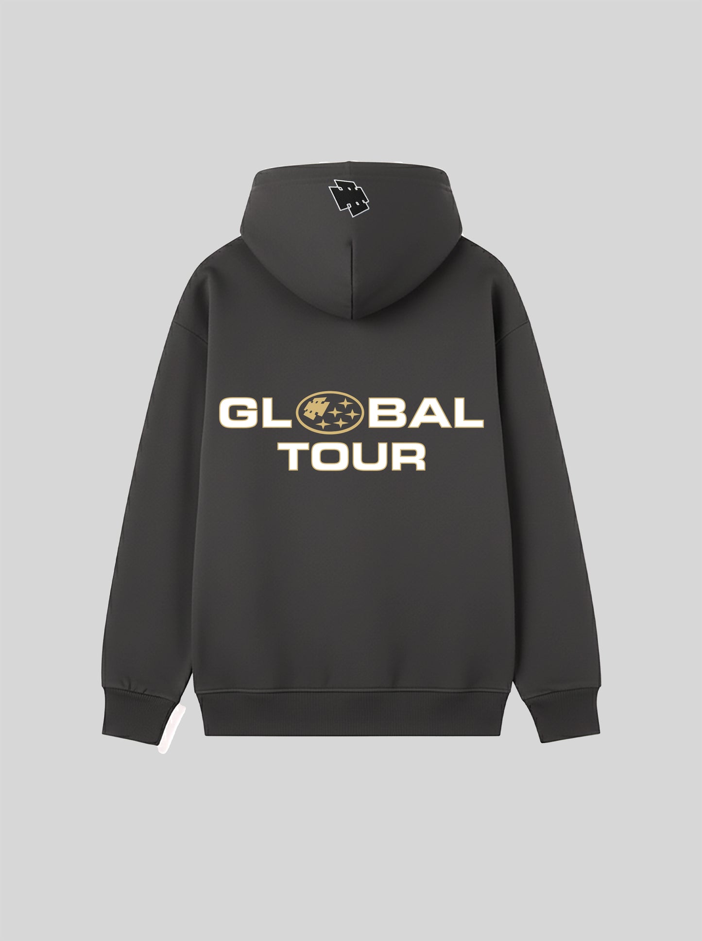 Global Tour Zip-up Hoodie (Dark Grey)