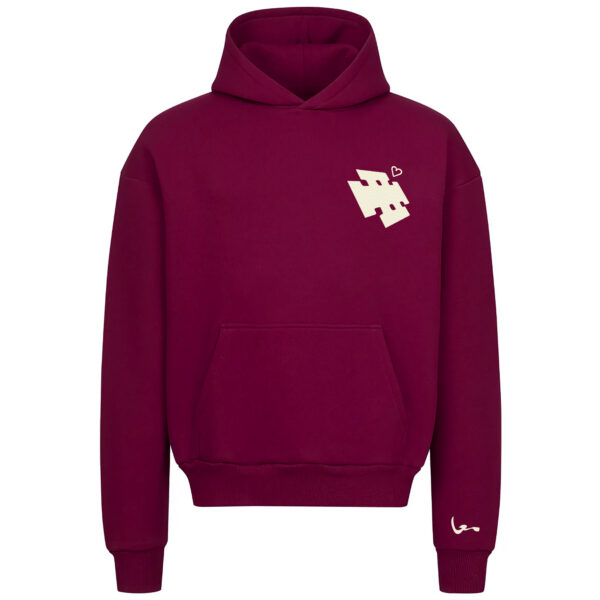 Burgundy Passion Hoodie (ljly)