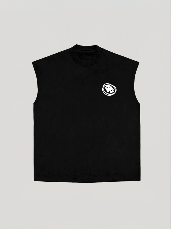 Sleeveless SPONSORED (black)